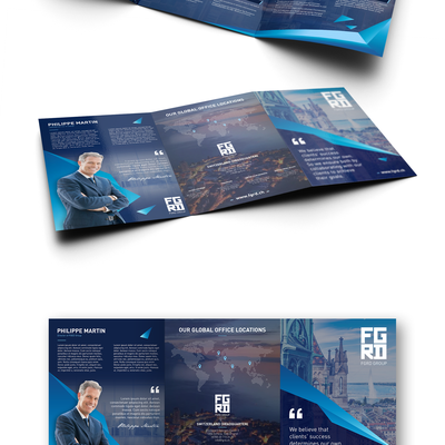 Brochure for FGRD group