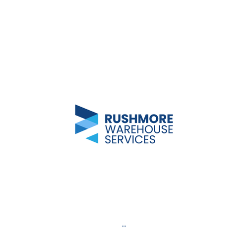 Service brand with the title 'RushMore Warehouse Services'