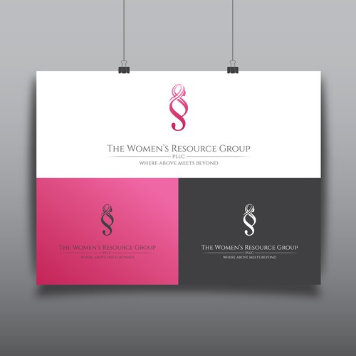 Serif brand with the title 'Logo for law firm specializing in women's rights v3'