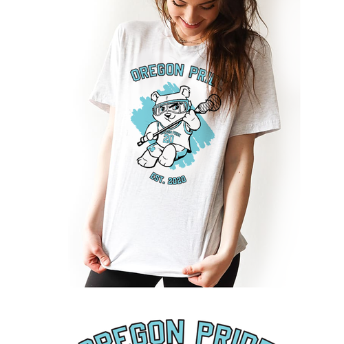 Mascot t-shirt with the title 'OREGON PRIDE MASCOT'