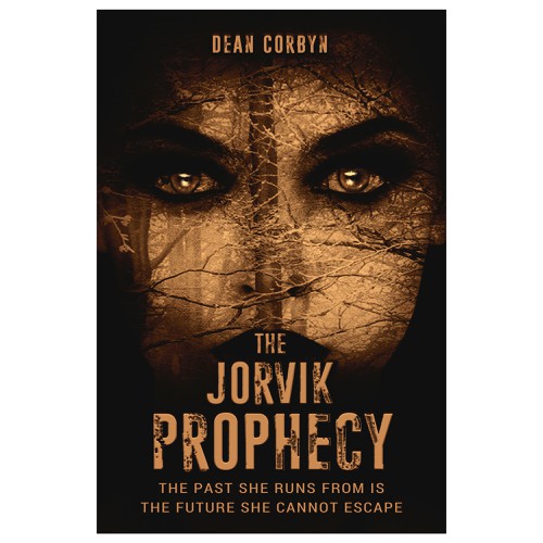 Mystical book cover with the title 'The Jorvik Prophercy'