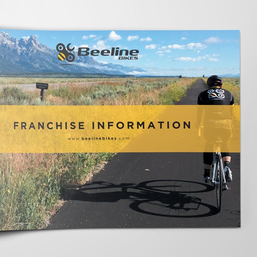 Bike design with the title 'beeline'