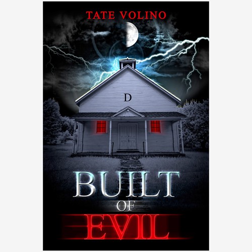 Art book cover with the title 'Built of Evil'