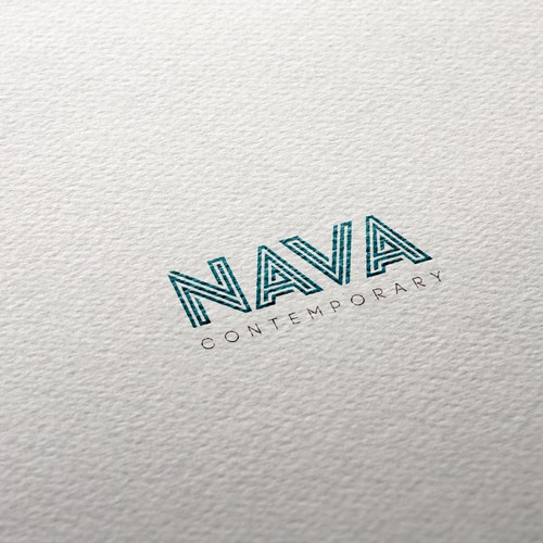 Aqua brand with the title 'NAVA Contemporary'