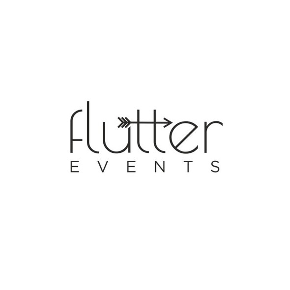 Arrow brand with the title 'Logo for Flutter events'