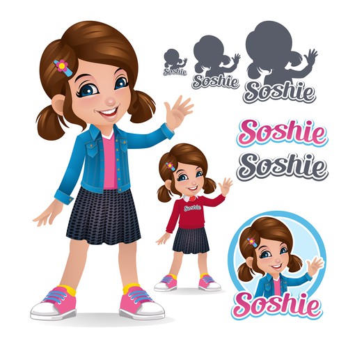 Kids brand with the title 'Logo & Mascot '