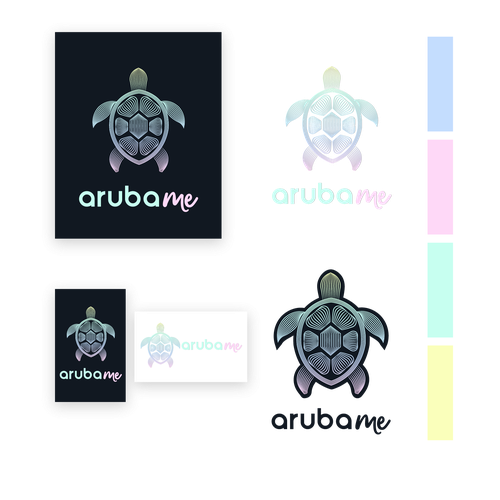 Kayaking logo with the title 'ARUBAme'