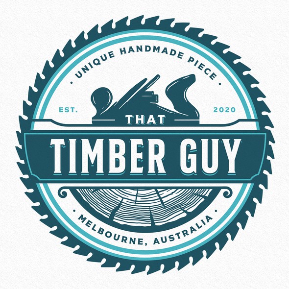 Lumber logo with the title 'That Timber Guy'