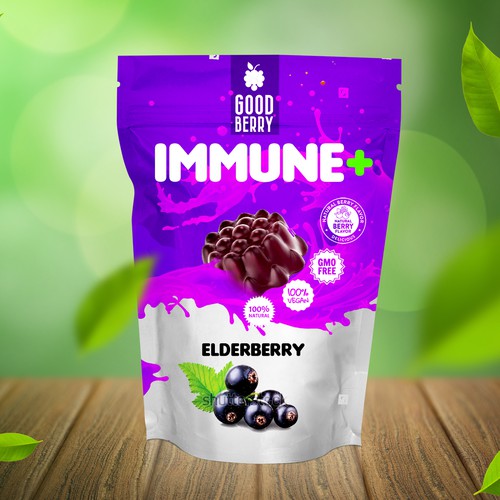 Stand-up design with the title 'Colorfull package'