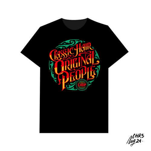 Classic t-shirt with the title 'Vintage Lettering'