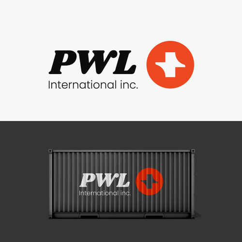 Shipping logo with the title 'PWL International Inc.'