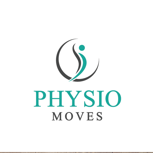 Physical therapy design with the title 'Physio Moves'