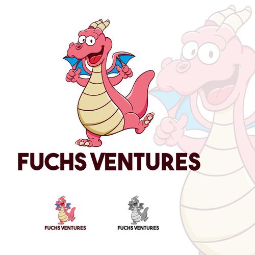 Dragon logo with the title 'Dragon Mascot'