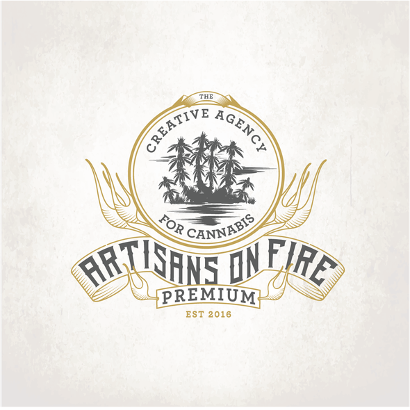 Shadow logo with the title 'Artisans On Fire'