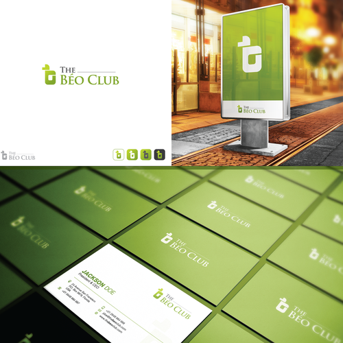 Community brand with the title 'Logo and Brand Identity Design Proposal for "The Béo Club".'