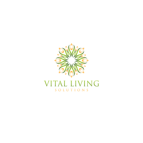 Literal logo with the title 'VITAL LIVING'