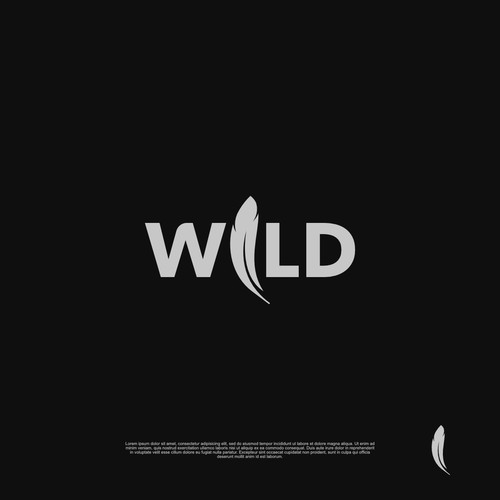 Feather logo with the title 'Wild'