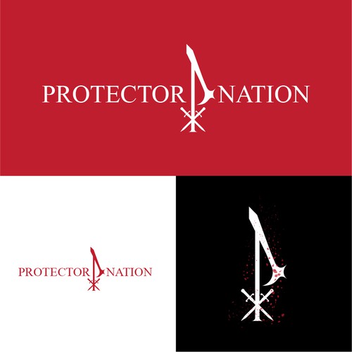Best logo with the title 'Protector Nation Unused Logo'