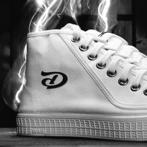 Double logo with the title 'Double D monogram'