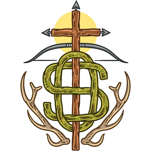 Christian t-shirt with the title 'Christian archery'