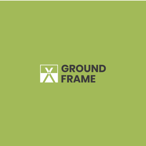 Literal logo with the title 'Technical logo for construction product: Ground Frame'