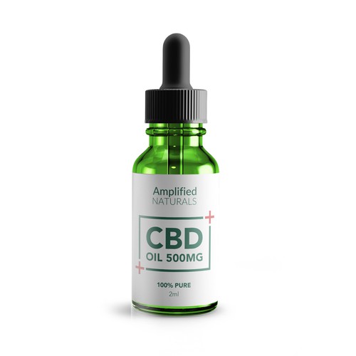 Weed packaging with the title 'CBD Oil'