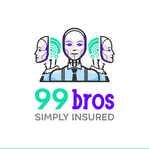 Digital agency logo with the title 'Logo Design'