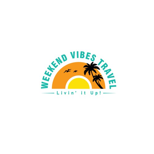 Vibe logo with the title 'Logo Design '