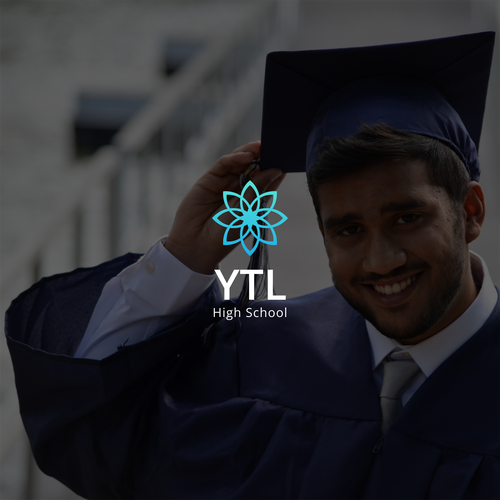 High school logo with the title 'YTL'