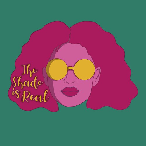 Pink t-shirt with the title 'Summer vibe'