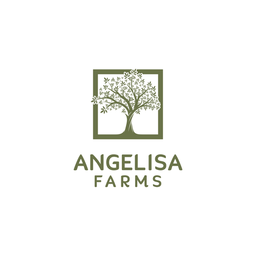 Olive logo with the title 'Angelisa farm'