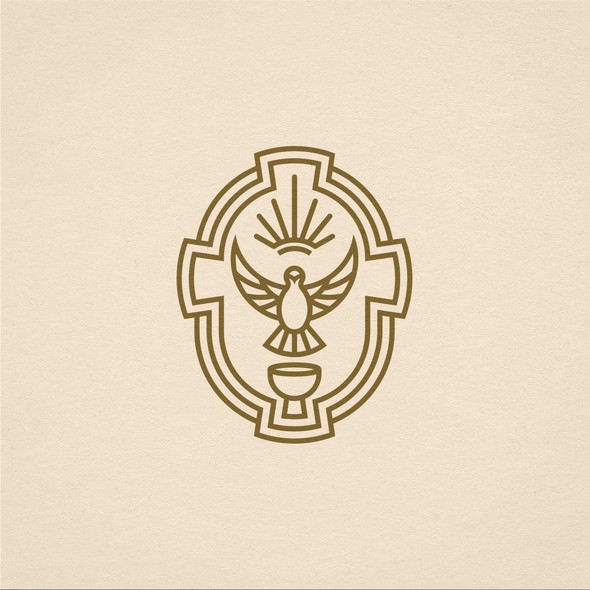 Gospel design with the title 'Church logo'