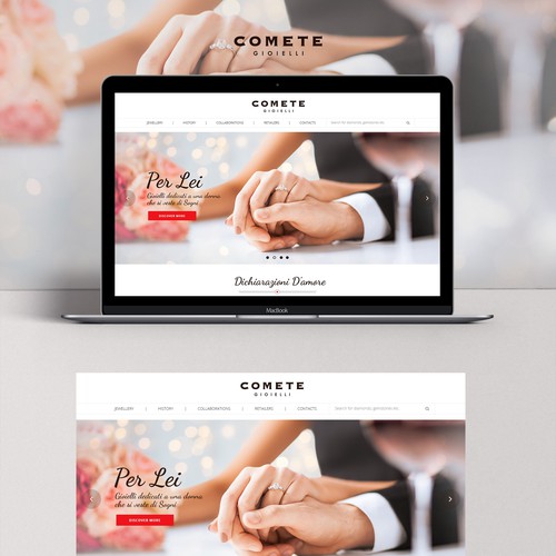 Bootstrap website with the title 'Clean Website Design '