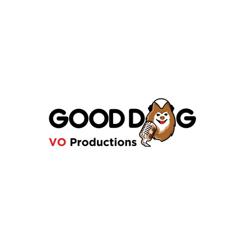 Good logo with the title 'Good Dog VO Productions'