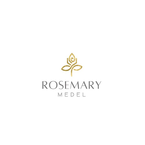 Spa design with the title 'Check out this upscale logo for Rosemary Medel!'