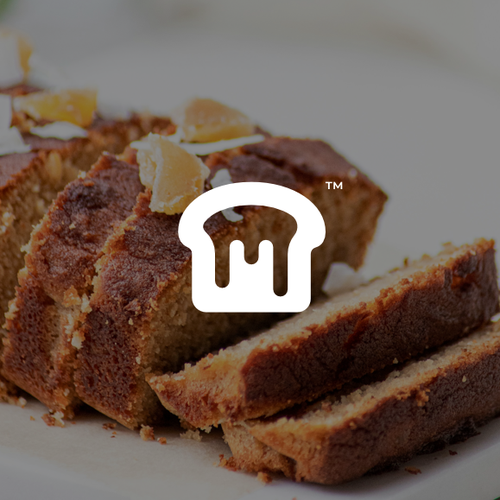 Bread logo with the title 'Mother Loaf Bakery Logo Concept'