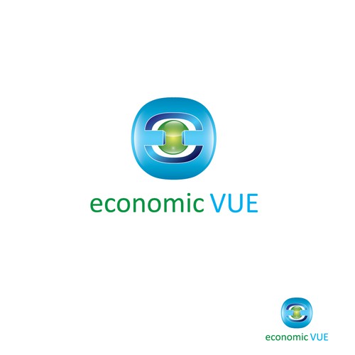 Economic design with the title 'Logo suggestion for an advertising agency'