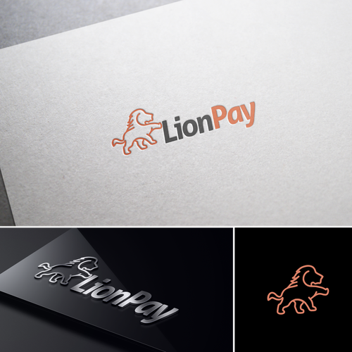Payment design with the title 'LionPay'