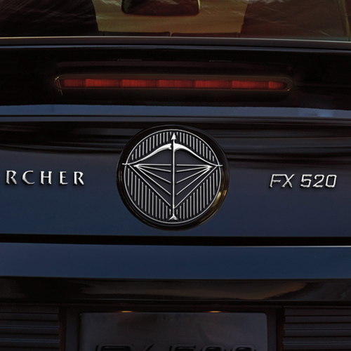 Archer logo with the title 'Powerful logo design.'