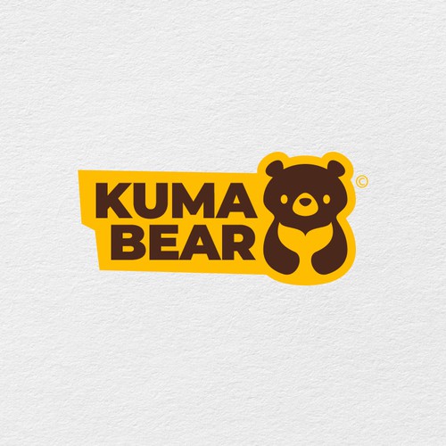 Bear logo with the title 'Kuma Bear'