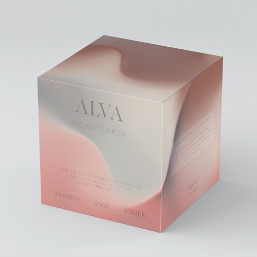 Candle packaging with the title 'Candle packaging '