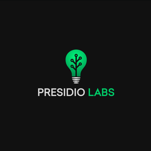 Venture logo with the title 'Logo design for Presidio Labs'