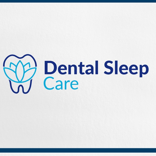 Sleep logo with the title 'Dental Sleep Logo'