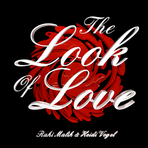Album design with the title 'The Look of Love by Rahi Malik'