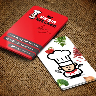 New stationery wanted for MyVirginKitchen