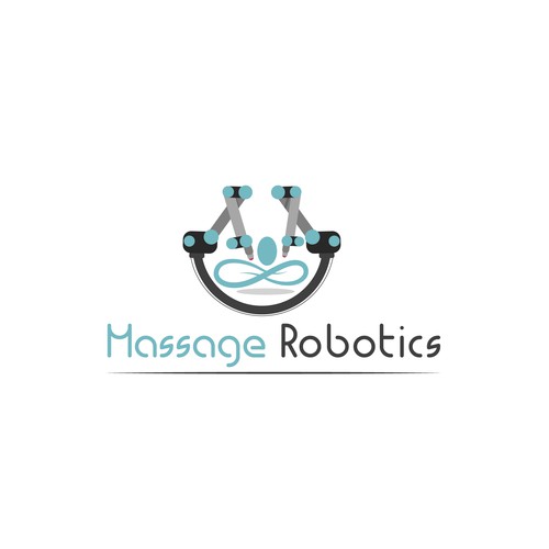 Robotics logo with the title 'massage robotics '