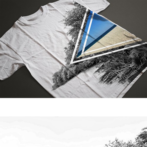Forest t-shirt with the title 'T-shirt print design'