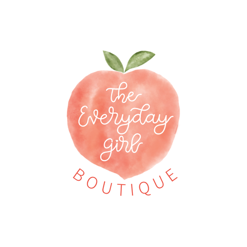 Peach design with the title 'Rejected - The Everyday Girl Boutique'