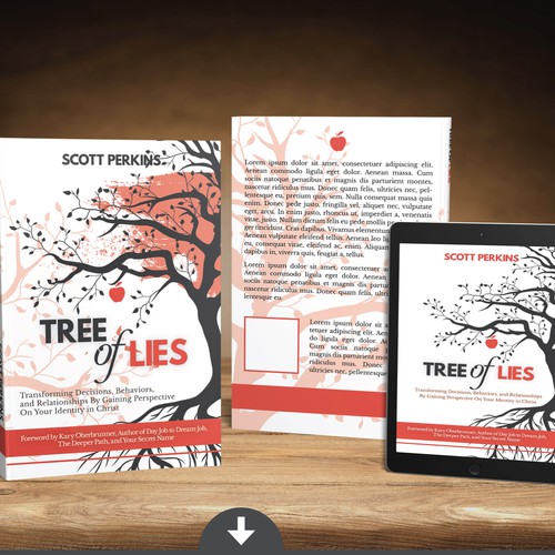 Religious book cover with the title 'Book Cover design'