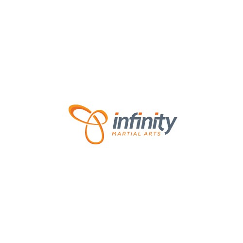 Infinite logo with the title 'New logo wanted for Infinity Martial Arts'